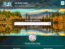 Tablet Screenshot of exitrealtyleadersnh.com